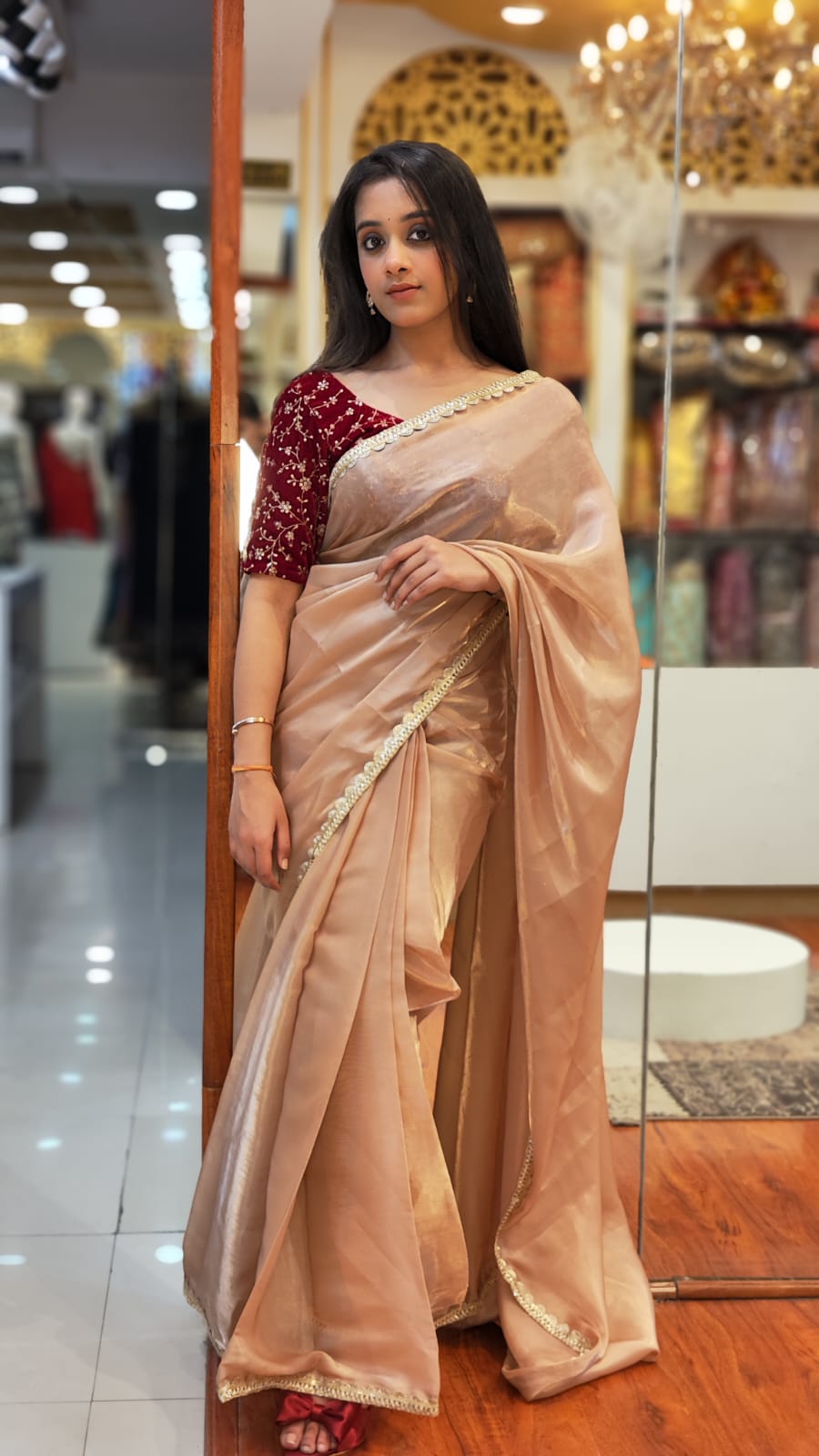 Rich Golden Saree