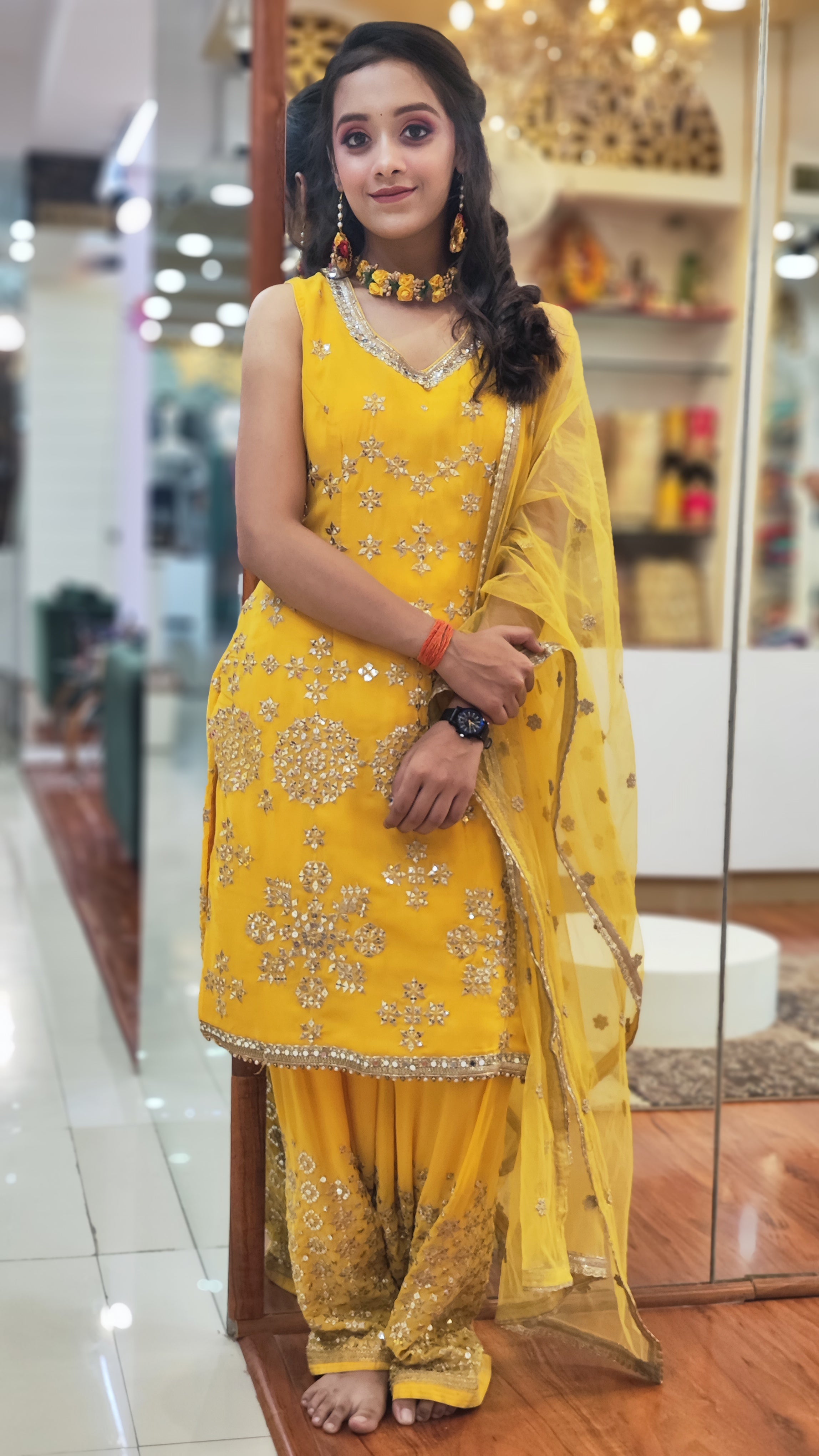 Semi Patiala Suit