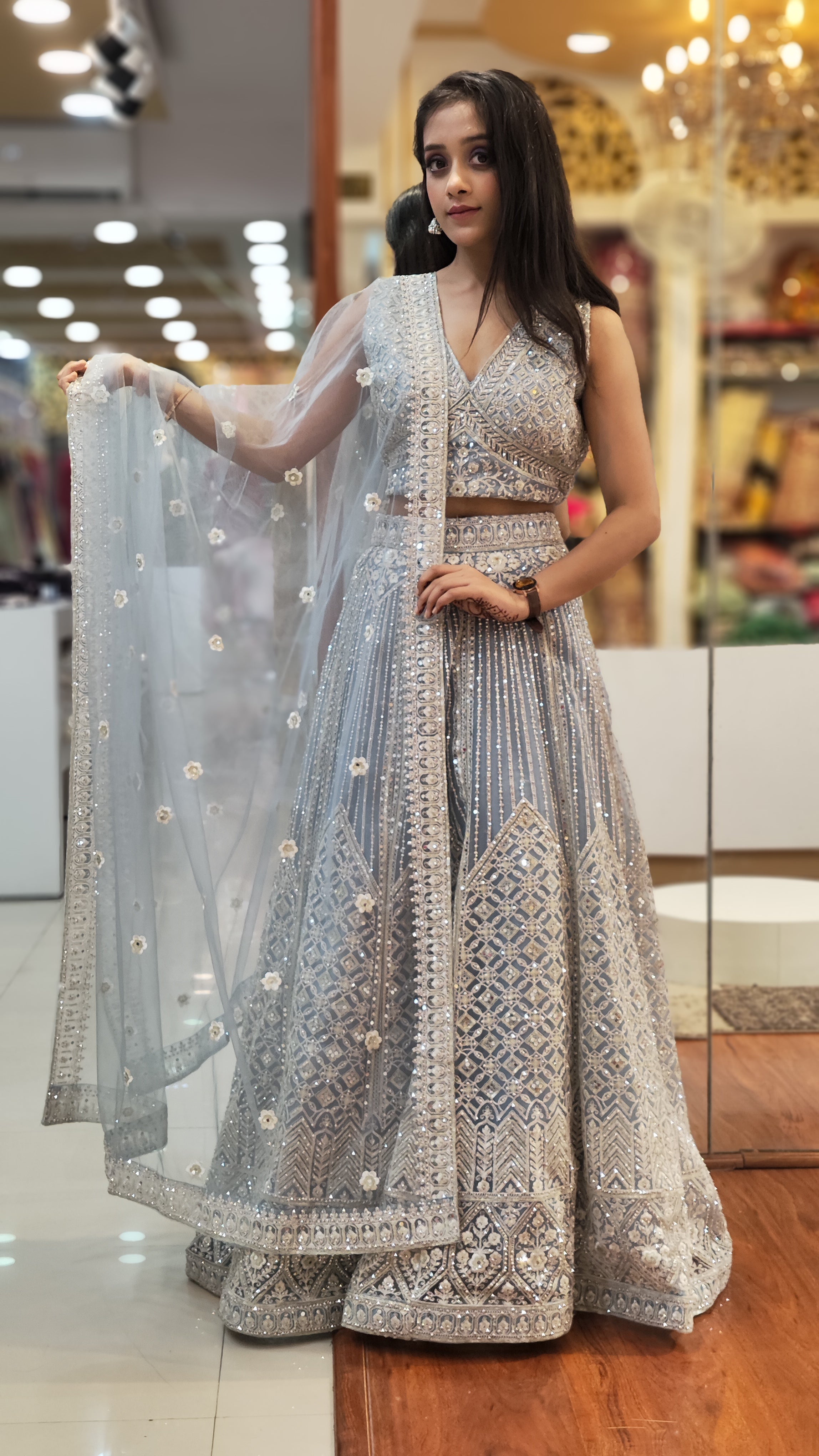 Lehenga (Crop Top)