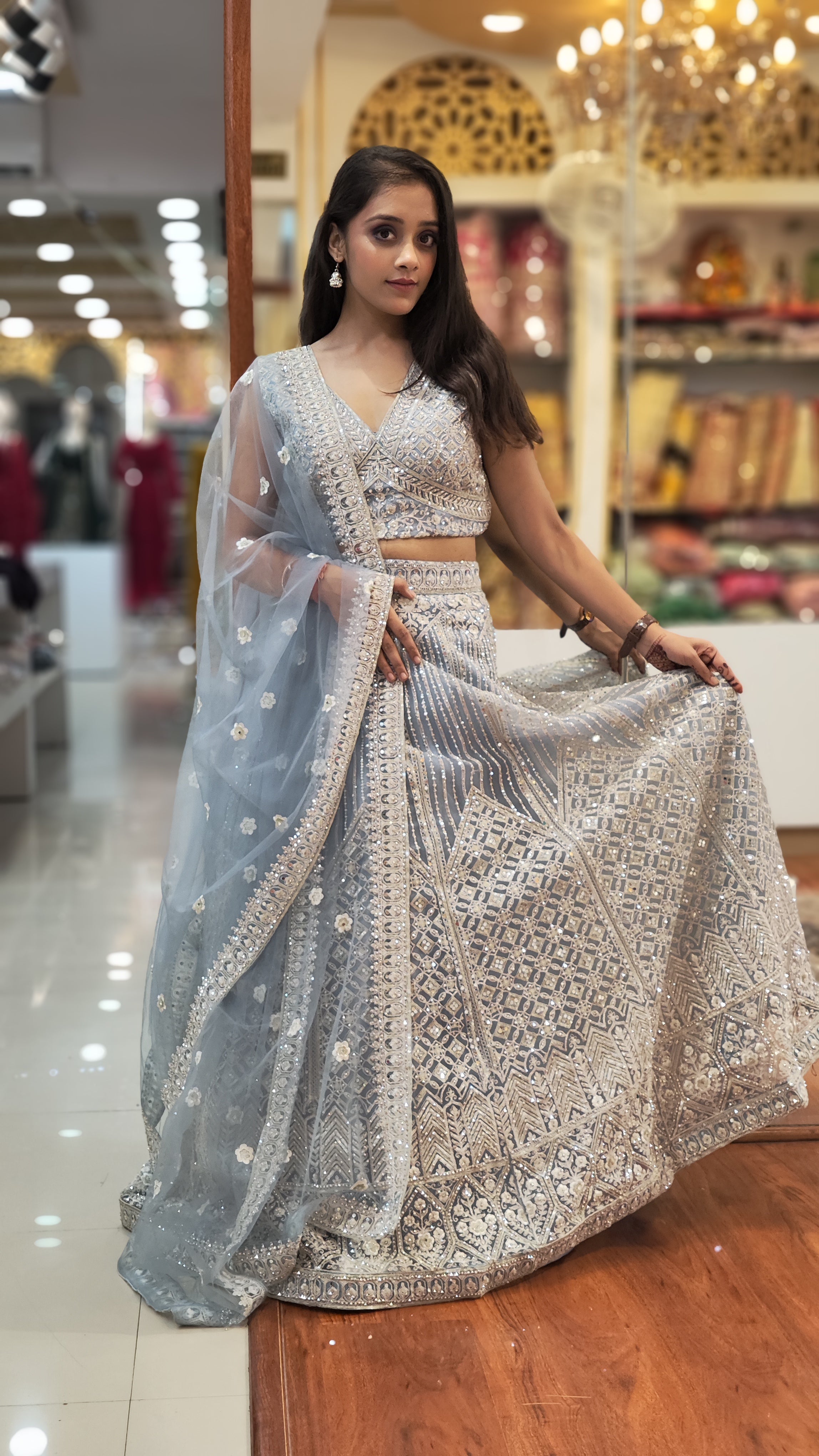 Lehenga (Crop Top)